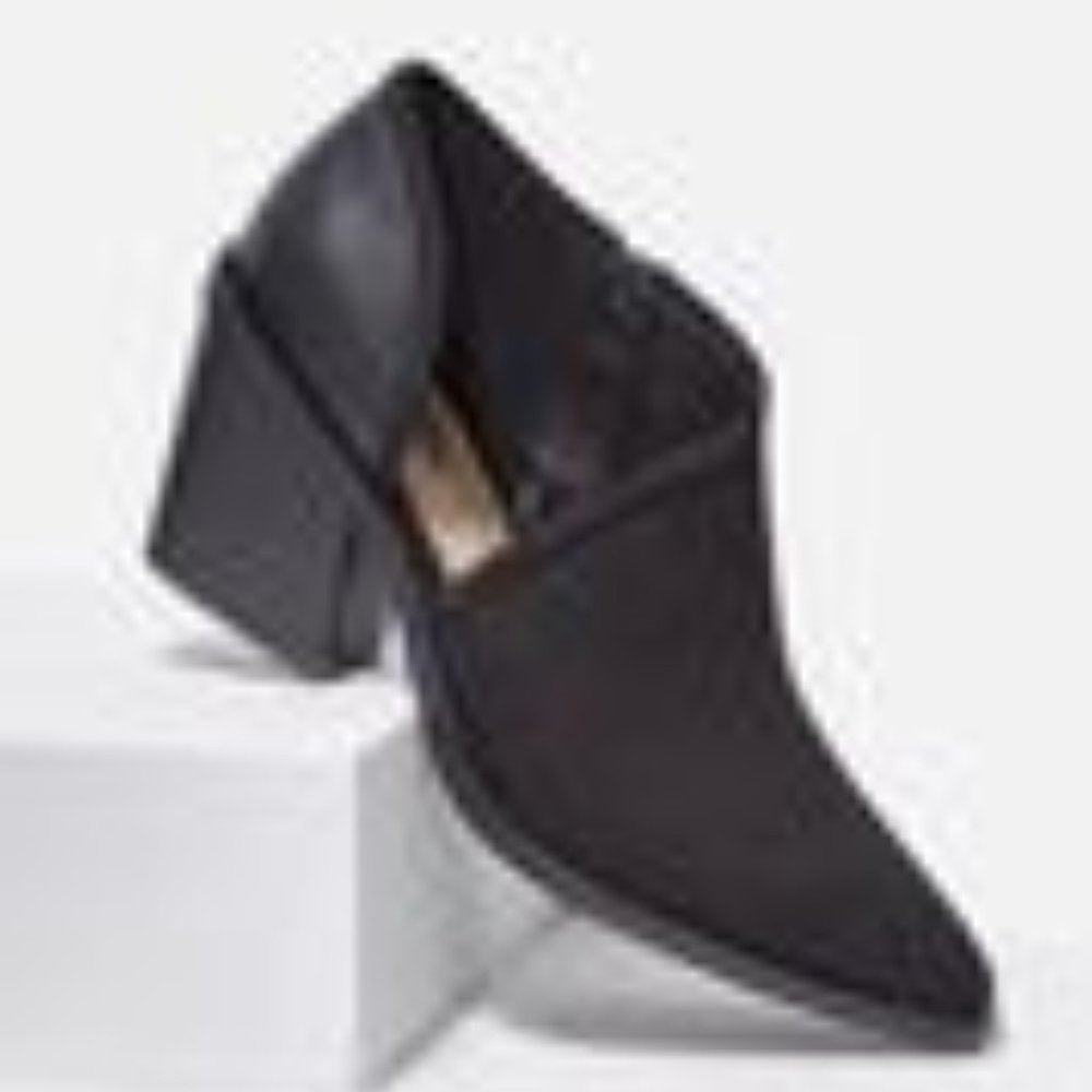 Here & There Cutout Bootie